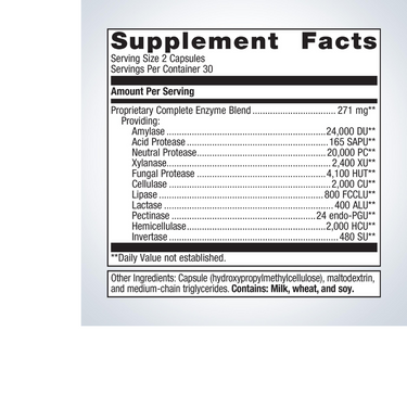 SpectraZyme Complete Enzymes